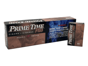 1 Carton of Primetime Peach Cigars
