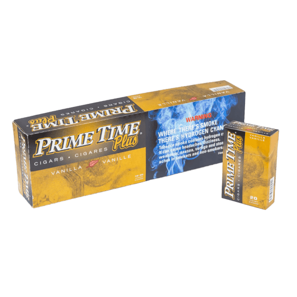 1 Carton of Primetime Vanilla Cigars